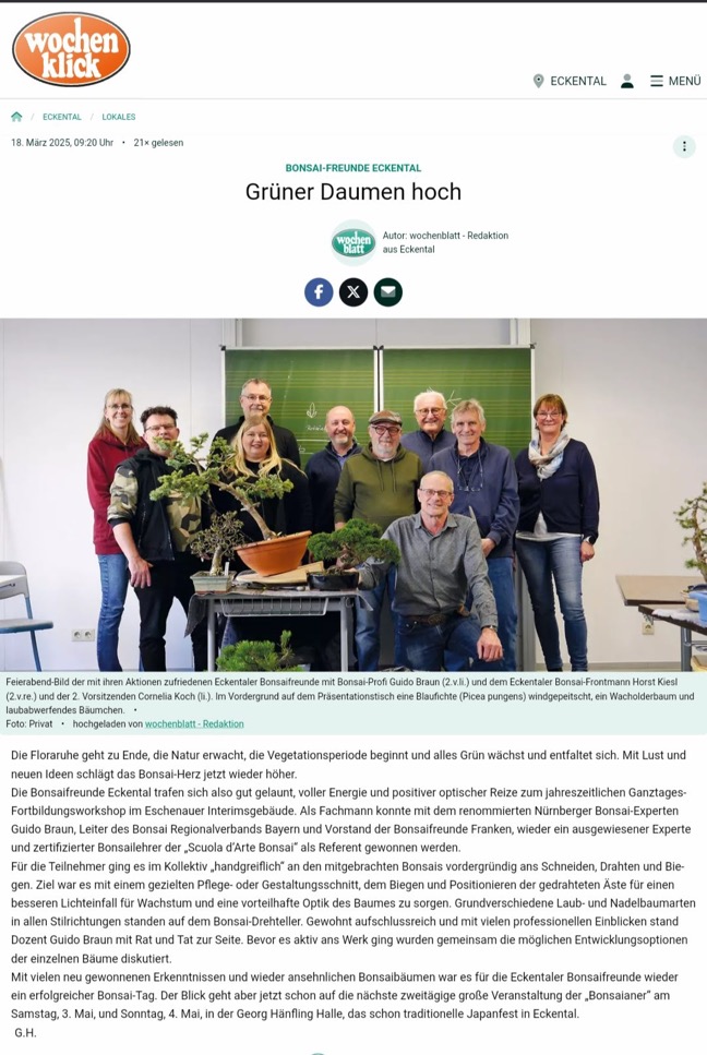 Wochenklick 18.03.2025