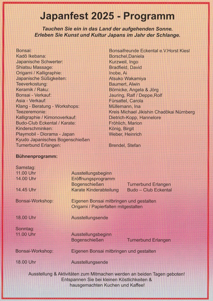 Programm 2025